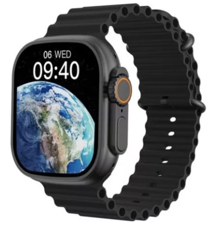 RELÓGIO SMARTWATCH T800 ULTRA - COR PRETO