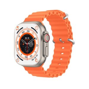 RELÓGIO SMARTWATCH T800 ULTRA - COR LARANJA